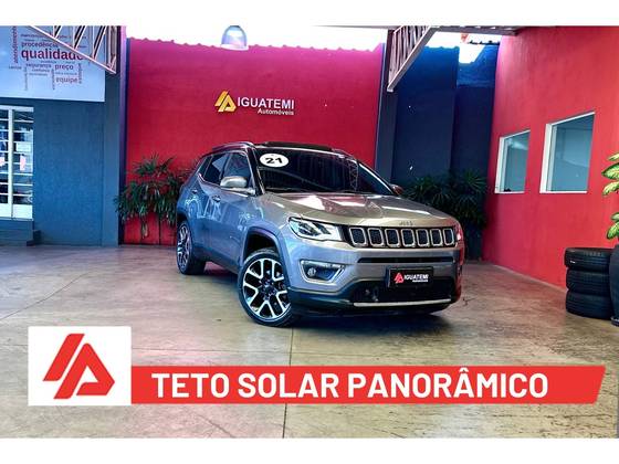 JEEP COMPASS 2.0 16V FLEX LIMITED AUTOMÁTICO JEEP COMPASS 2.0 16V FLEX LIMITED AUTOMÁTICO